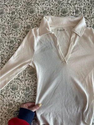 Abercrombie Bodysuit White thumbnail 2
