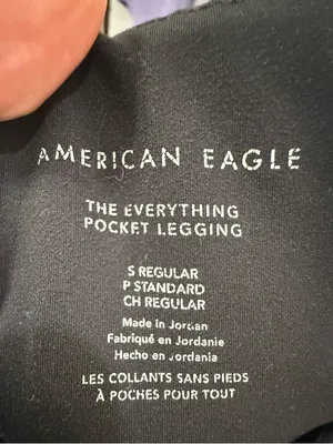 American Eagle Outfitters Black High-Waist Pocket Leggings thumbnail 5