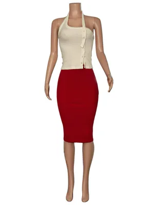 Kookai Mika Tank Top, Coconut Milk, FR38/US6 thumbnail 8