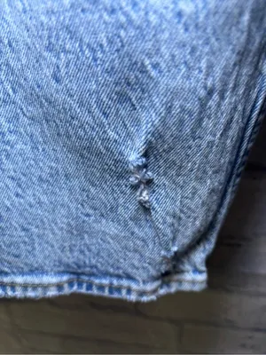 Abercrombie & Fitch Curve Love Ultra High Rise 90s Straight Jean Women’s 32 thumbnail 7