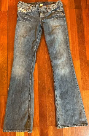 Vintage Y2K Silver Jeans Co Women’s 28 Blue Tuesday Bootcut Low Rise S-Pocket thumbnail 1