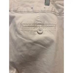 Banana Republic Martin Fit White Wide Leg Chino Pants Womens 14 Nautical Minimal thumbnail 10