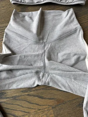 Old Navy PowerChill Side-Striped Leggings & Tank Matching Set size XS Grey NWOT thumbnail 5