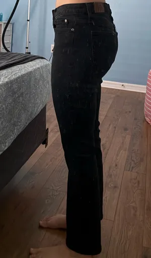 Lee Black Bootcut Jeans thumbnail 3