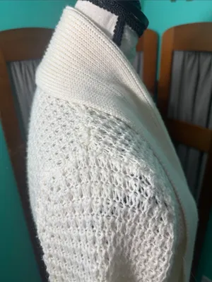 No Boundaries Cream Open-Front Knit Cardigan thumbnail 5