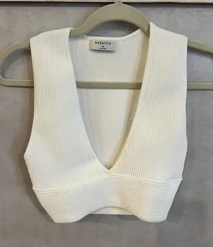 Aritzia Babaton Low V Top thumbnail 1