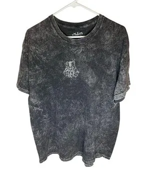 Philcos Unisex L Gray Acid Wash T-Shirt Stitched Bear Graphic Vintage thumbnail 1