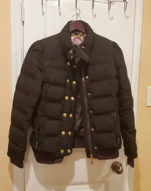 Juicy Couture Womens Brown Jacket Size LARGE thumbnail 1