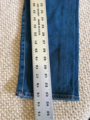 PINK Victoria's Secret Classic Blue Skinny Jeans thumbnail 11