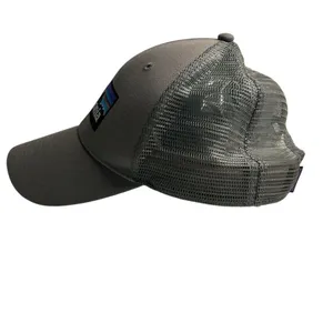 Patagonia Unisex Gray Trucker‎ Cap Snapback Mesh Hat Casual thumbnail 6