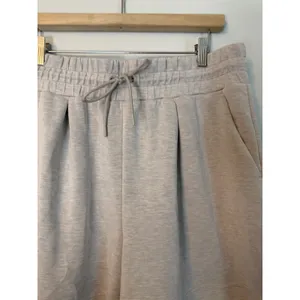 Zella ZellaSoft Luxe High Waist Knit Shorts Heather Grey 30" L/XL Bouncy Fabric thumbnail 9