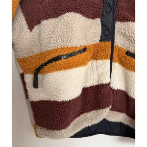 Free People Rocky Ridge Fleece Jacket Retro Gorpcore Women's Size Small thumbnail 8
