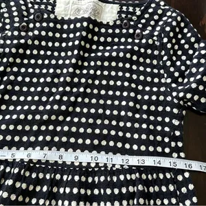 Ace&Jig Black and White polka dot Checkered mini Dress thumbnail 11