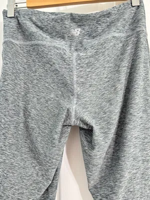 New Balance NBDry Gray Space Dye High Rise Athletic Leggings Women’s Medium M thumbnail 5