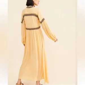 Raga Yellow LongSleeve Maxi Dress(Size XS) thumbnail 2