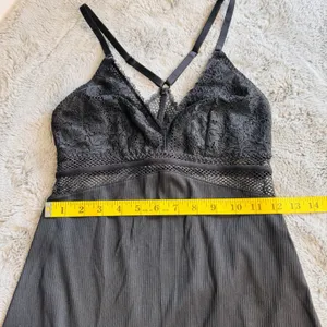 Gilligan & O'Malley Large‎ Small Lace Chemise Lingerie Nightie Mesh Accent Sexy thumbnail 14