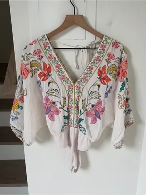 Farm Rio Insects Floral Bodysuit thumbnail 3