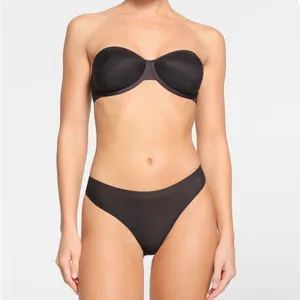NWT SKIMS Weightless‎ Strapless Bra in Onyx Sz 30D thumbnail 2