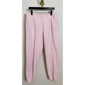 SKIMS Cotton Fleece Blend Classic Joggers in Barely Pink Size Large thumbnail 4