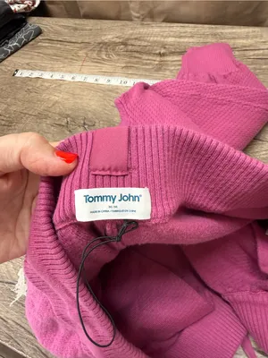 Tommy John Sweater Lounge Jogger Pants Size medium Pink Red Violet thumbnail 3