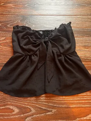 Shein Black Tube Top thumbnail 1