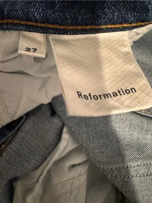Reformation Serena High Rise Skinny Jeans thumbnail 10