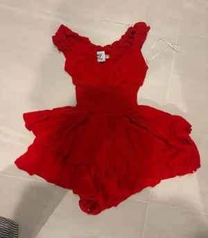Red Princess Polly mini dress thumbnail 1
