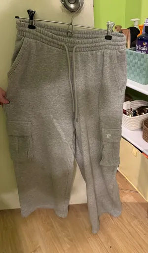 VS PINK Wide Leg Cargo Sweatpants thumbnail 1