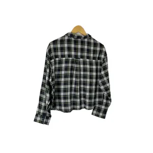American Eagle Outfitters Plaid Button Down Lounge Flannel‎ Top Size Medium New thumbnail 3