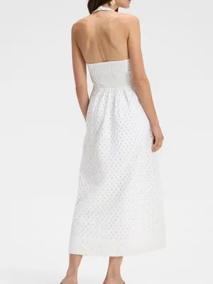a new day White Eyelet Halter Maxi Dress thumbnail 9