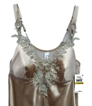 NWT S/M Intimate Matching Set Nightgown Robe Slip Floral Lingerie. thumbnail 10