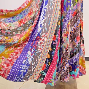 $585 NWOT Johnny Was Treble Bias Floral Sleeveless Maxi Dress Size L Multicolor thumbnail 5