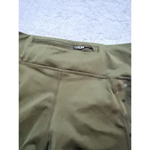 Nike Dri Fit Running Tights Womens Large Olive Green High Rise Reflective size S thumbnail 9