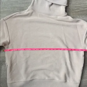 NEW Varley Milton Sweater in Mushroom XS thumbnail 7