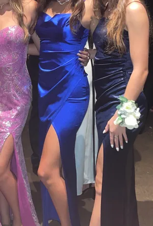prom dress Blue thumbnail 4