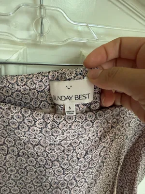 Sundee Best Pink patterned skirt thumbnail 3