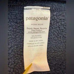 Patagonia Women’s Better Sweater Fleece Utility Blue Full Zip Up Jacket thumbnail 3