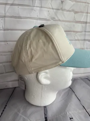 lululemon athletica Cream and Light Teal Embroidered Baseball Cap thumbnail 6