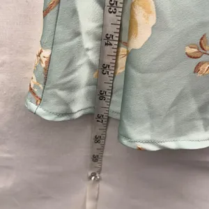 A New Day Y2K Floral Maxi Dress Sage Green Large‎ thumbnail 13