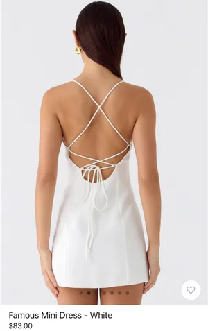 Peppermayo Mini Dress White thumbnail 2
