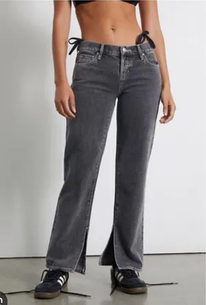 PacSun Lowrise Straight Split Hem Denim Jeans size 29 NEW thumbnail 9
