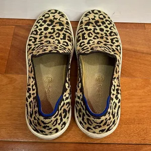 ROTHYS Women Slip On Shoes‎ In Camo Leopard print Size 8 thumbnail 2