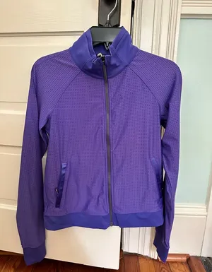 Purple Lululemon Size 8 Jacket thumbnail 1