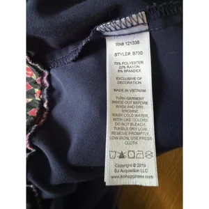 Betsey Johnson Navy Blue Scrub Pants‎ Womens Medium Cargo Jogger Elastic Waist thumbnail 11