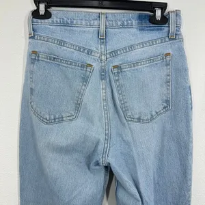 Abercrombie & Fitch 90s Straight‎ Ultra High Rise Curve Love Jeans Distressed thumbnail 7