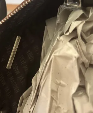 Steve Madden Black / natural Bshift bag purse thumbnail 8