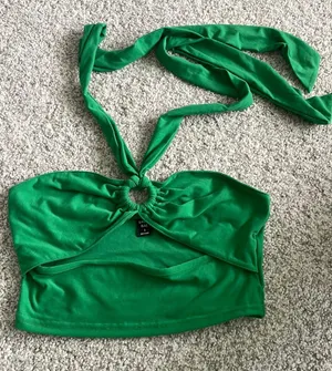 Green Crop Top thumbnail 1