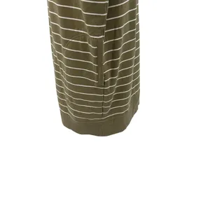Anthropologie Daily Practice Tee Dress Striped Light Fleece Green‎ Size Large thumbnail 10