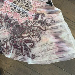 Women's Pink Paisley Top thumbnail 3