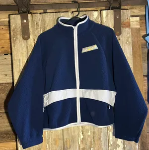 Nike Blue Zip-Up Jacket thumbnail 1